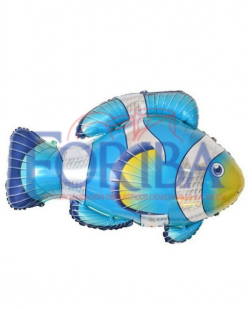 Globo Pez Azul 