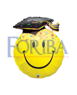 Globo Emoji con Birrete 