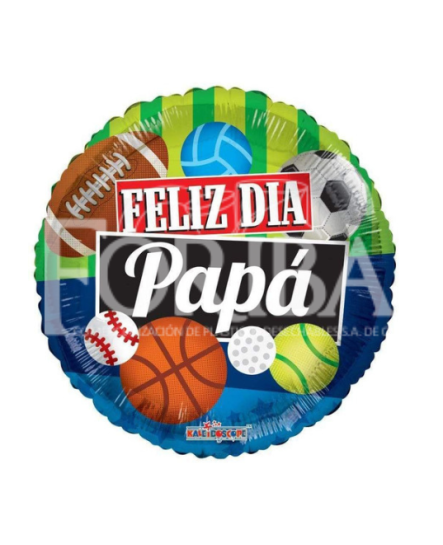 Globo Feliz día Papá deportes