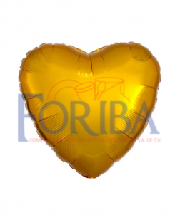 Globo Corazón Gold Standard 