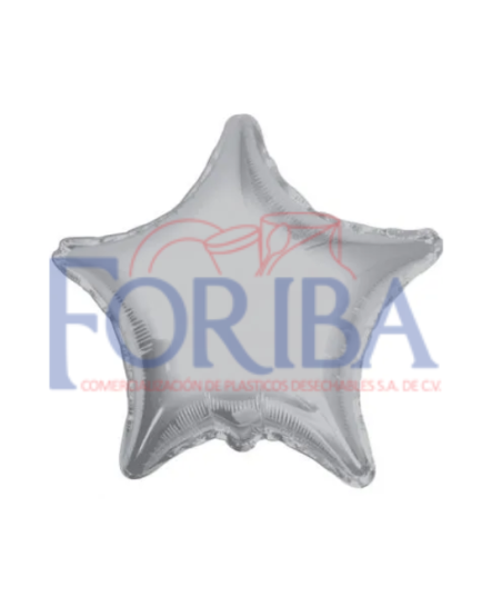 Globo Estrella Plata 