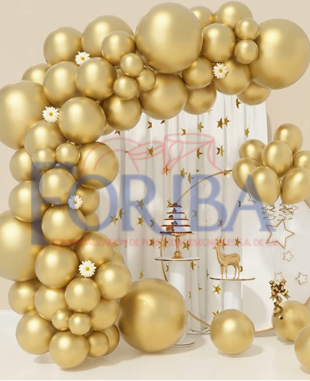 Letra M Gold Mini Shape