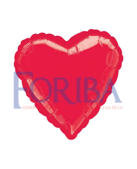 Globo Corazón Red Standard 