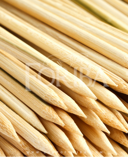 Brocheta Gruesa Bambu 30 cm