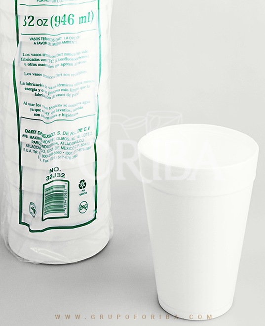 VASOS PLASTICO DE 1 LITRO