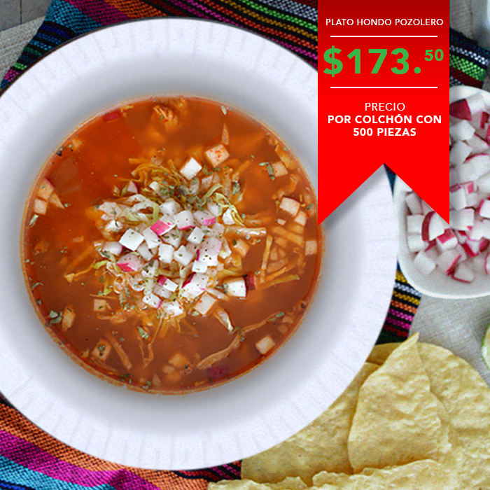 PLATO HONDO POZOLERO