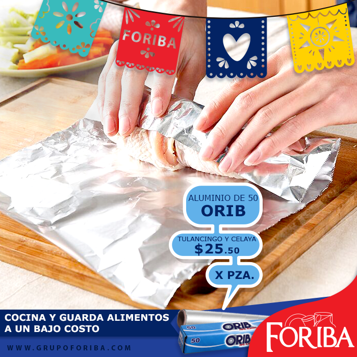 PAPEL ALUMINIO ORIB